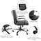 Flash Furniture Mid-Back Black LeatherSoft Executive Swivel Chair GO-2286M-BK-BK-GG - alternate 5